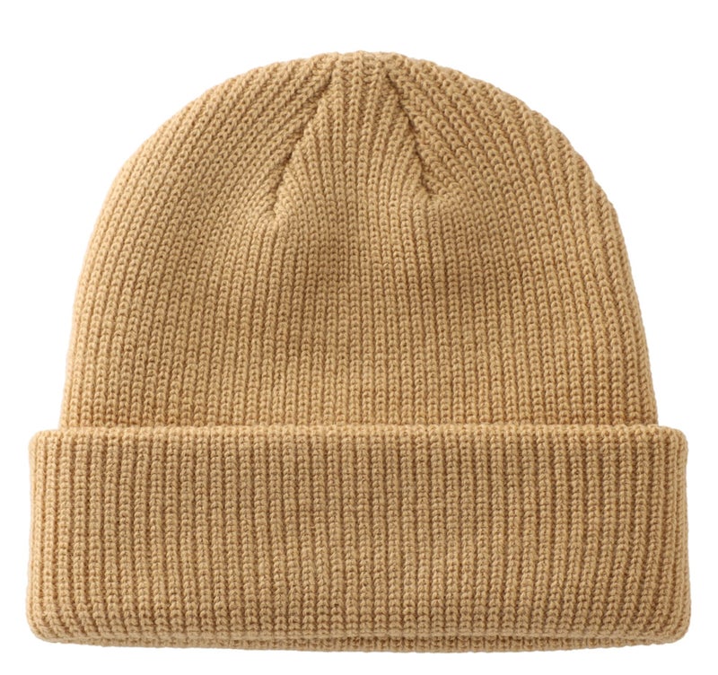 Connectyle Classic Men's Warm Winter Hats Acrylic Knit Cuff Beanie Cap Daily Beanie Hat (Khaki) ,Medium - Image 1